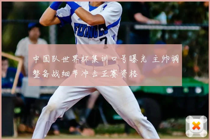 中国队世界杯集训口号曝光 主帅调整备战细节冲击正赛资格